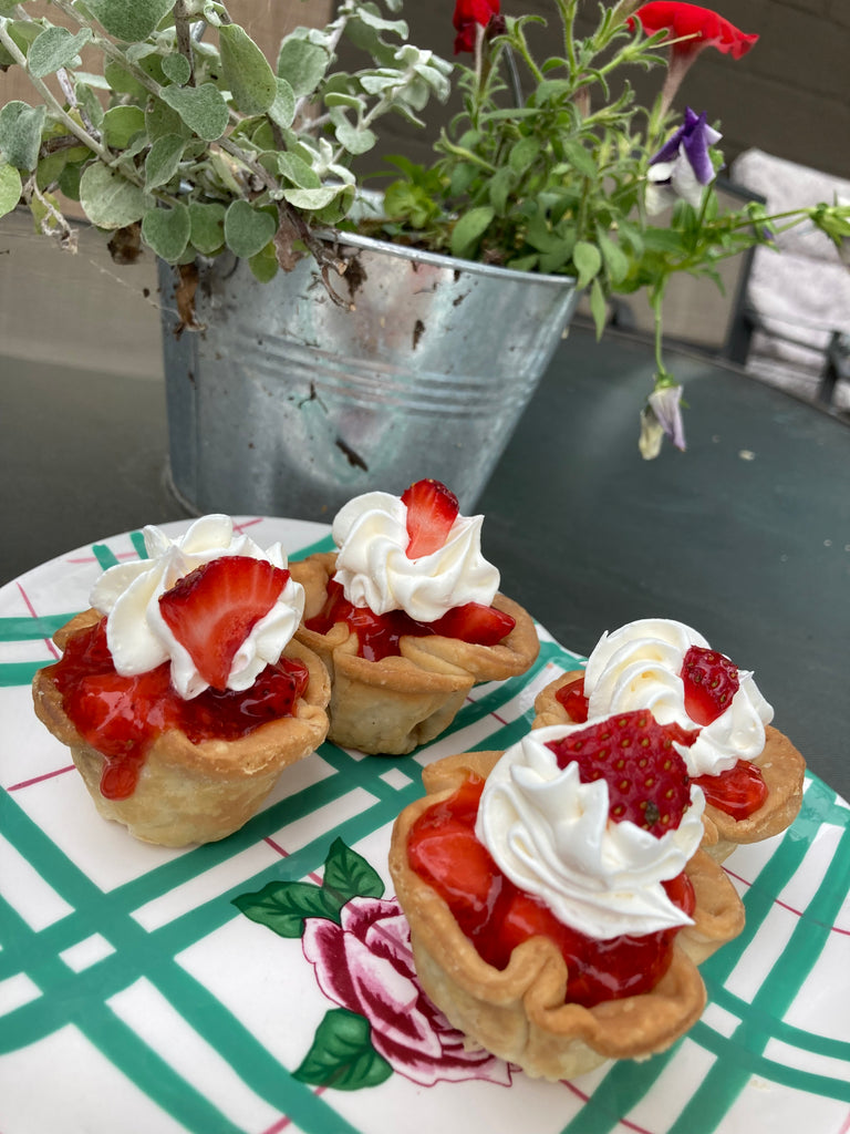Fresh Strawberry Tarts 4 pack-Sweet Tarts-Sara’s Tipsy Pies
